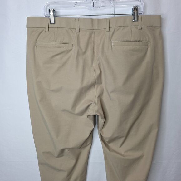 Ralph Lauren Dress Pants Men 38x31 Tan Straight Leg Business Wear - Picture 4 of 9
